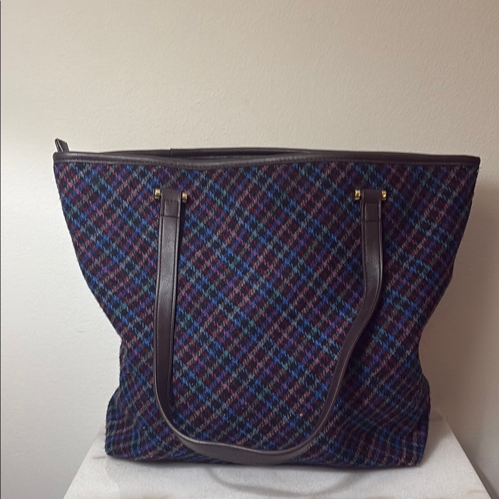 Talbots Plaid Tote Bag - Multicolor